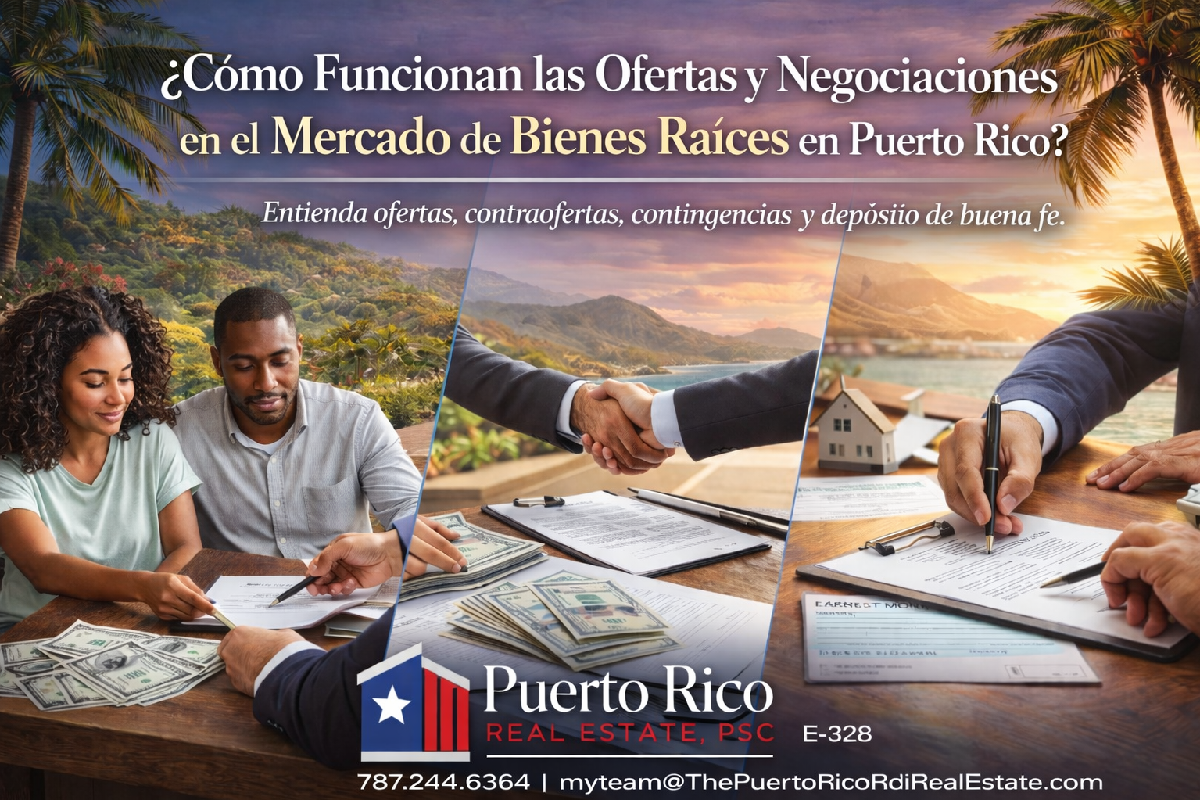 ¿Cómo Funcionan las Ofertas y Negociaciones en el Mercado de Bienes Raíces en Puerto Rico?